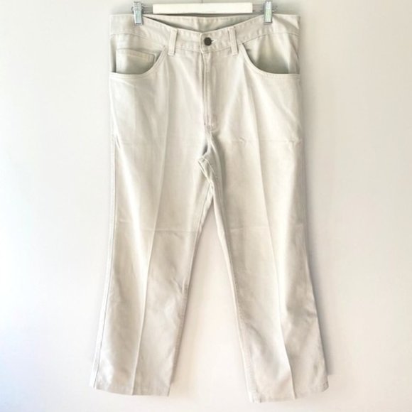 R.M. Williams Jeans Vintage Rm Williams Cream Moleskin Jeans